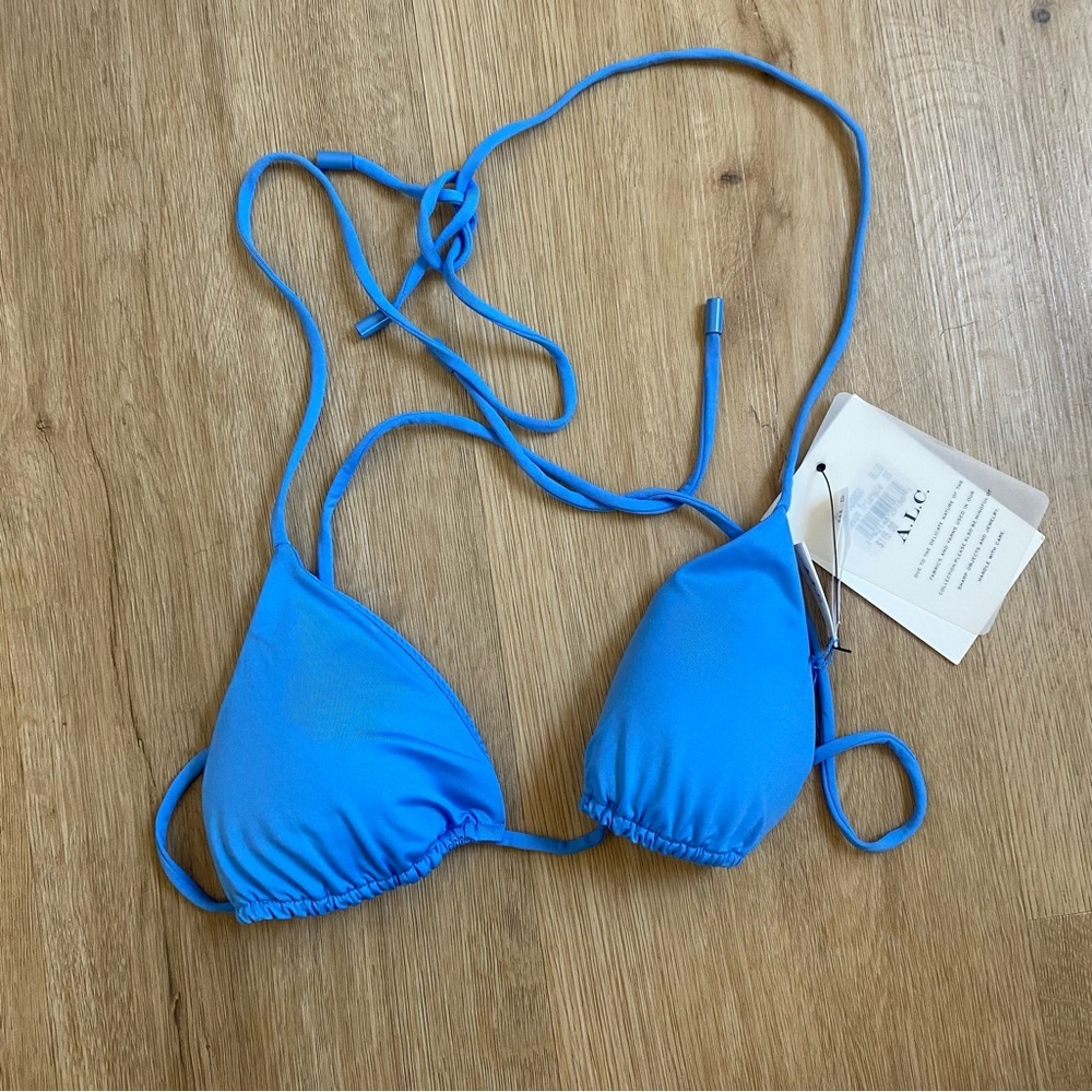A.L.C. Devin Triangle Bikini Top